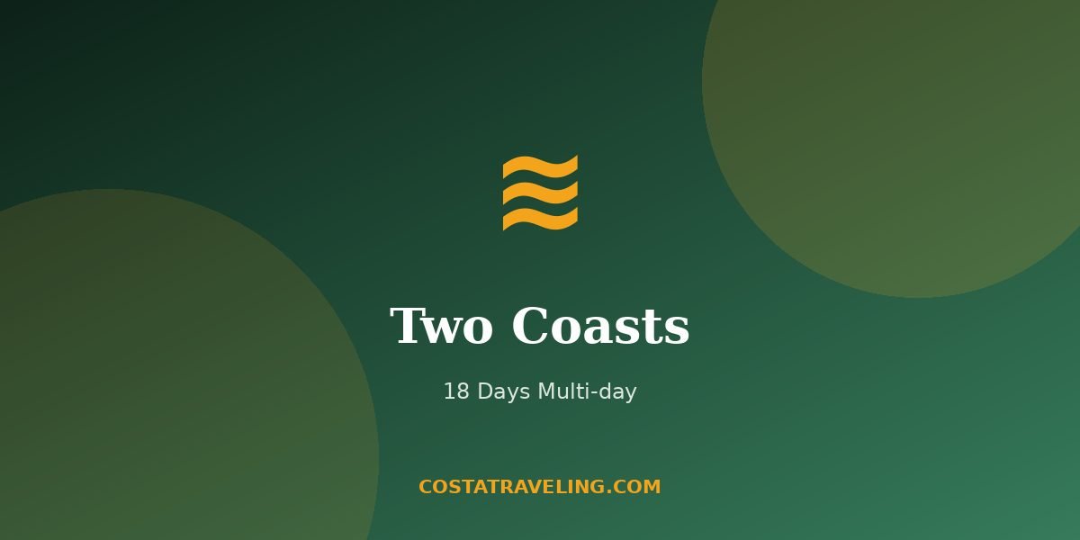 Deux Côtes 18 Jours