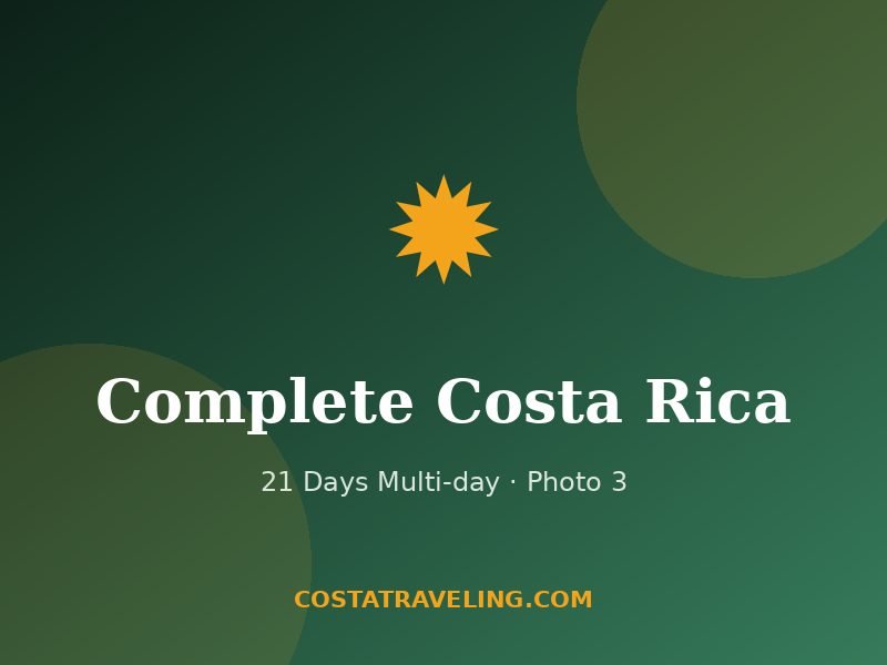 Complete Costa Rica 21 Days - 3